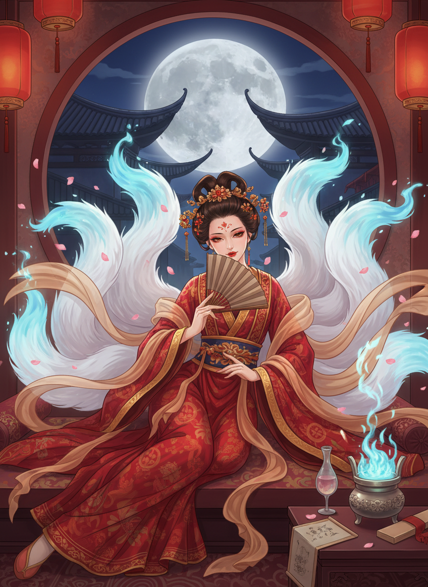 Li Meilin (Celestial Fox Yue'er) - AI Character Card