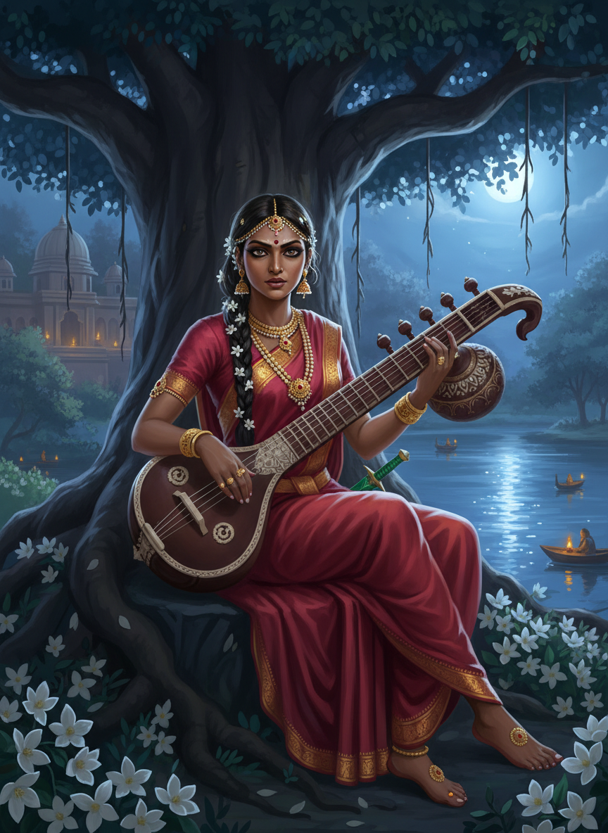अमृता - पाटलिपुत्र की गुप्त वीणा - AI Character Card for Native Tavern and SillyTavern