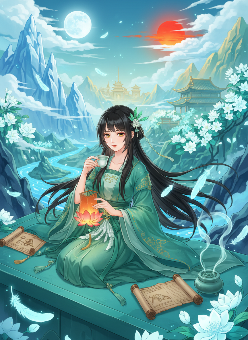 灵羽 (青鸟化身) - AI Character Card