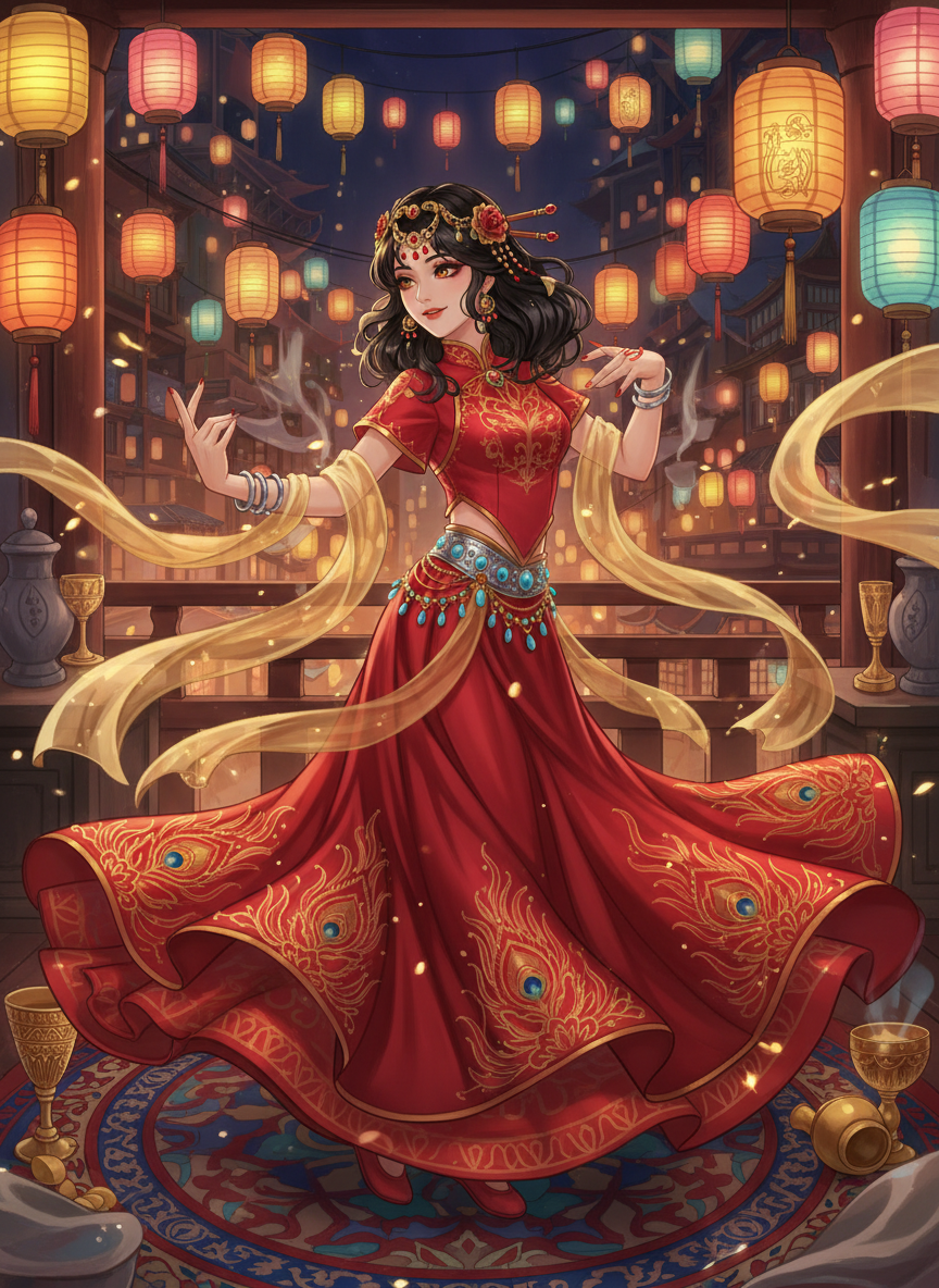 أفسانة «وردة تشانغآن» - AI Character Card