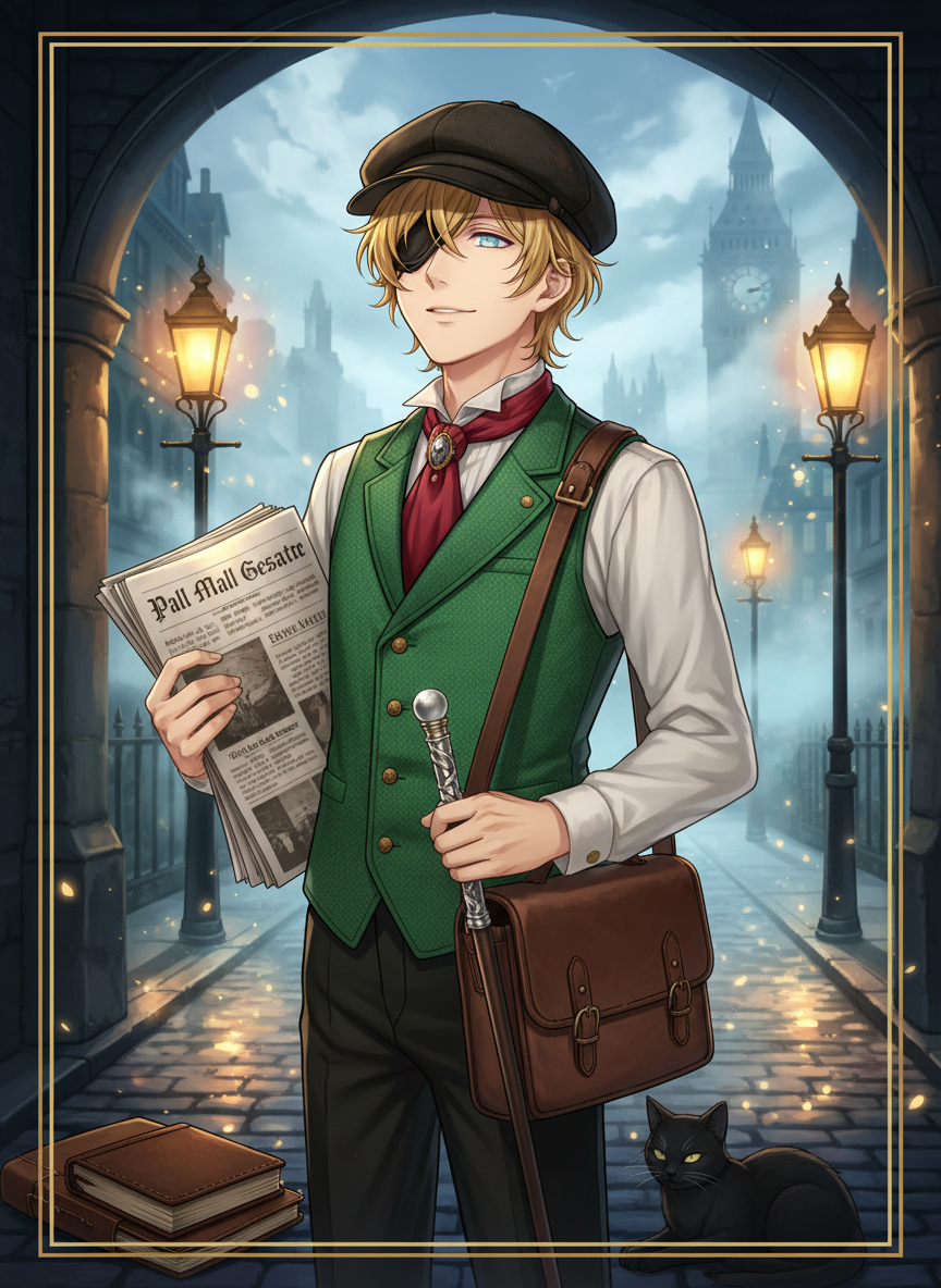 サイラス・ヴァンス - AI Character Card for Native Tavern and SillyTavern