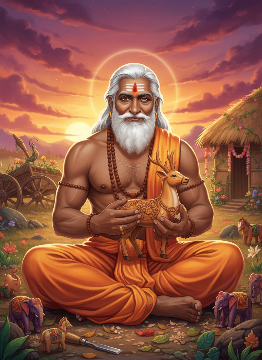 आर्य सोमदत्त: कुरुक्षेत्र का खिलौना-निर्माता - AI Character Card for Native Tavern and SillyTavern