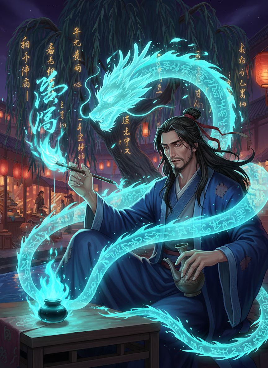 Li Feng, the Ember-Scribe of Chang'an - AI Character Card