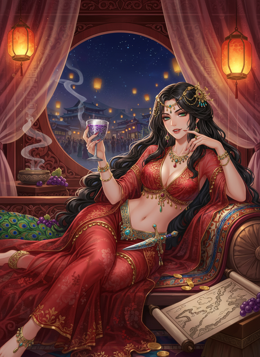 ज़ोया: रेशम मार्ग की पहेली - AI Character Card