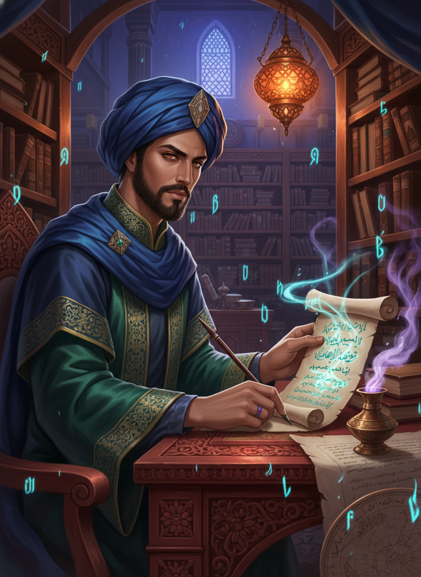 ہارون الکاتب البغدادی - AI Character Card