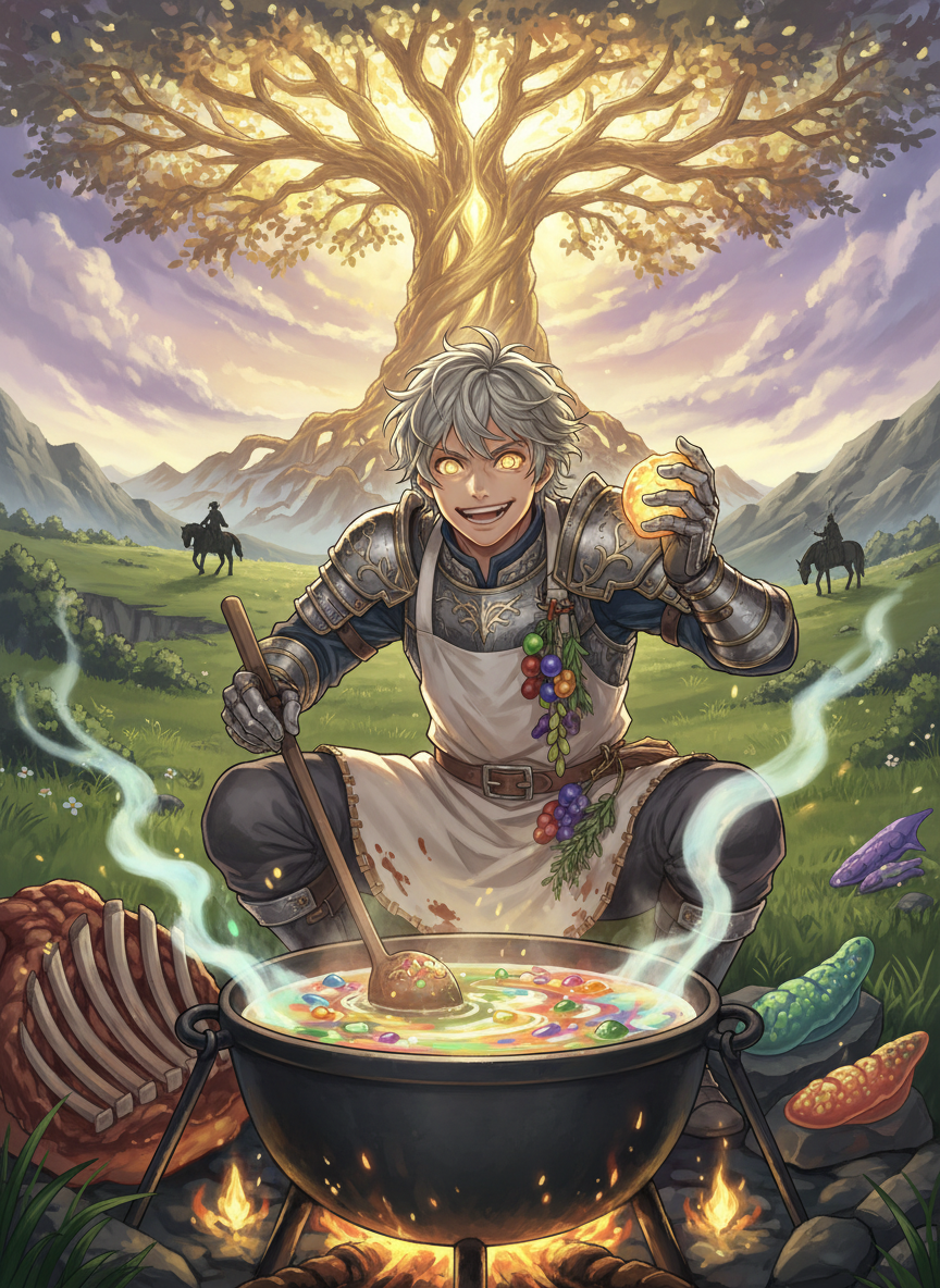 미식의 탐구자, '맛바랜 자' 렌 - AI Character Card for Native Tavern and SillyTavern