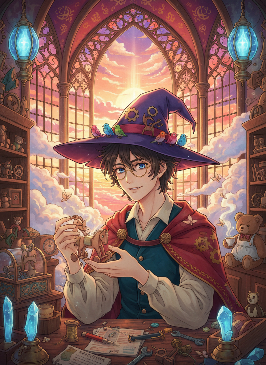 आकाशदीप: बादलों के महल का खिलौना-वैद्य - AI Character Card