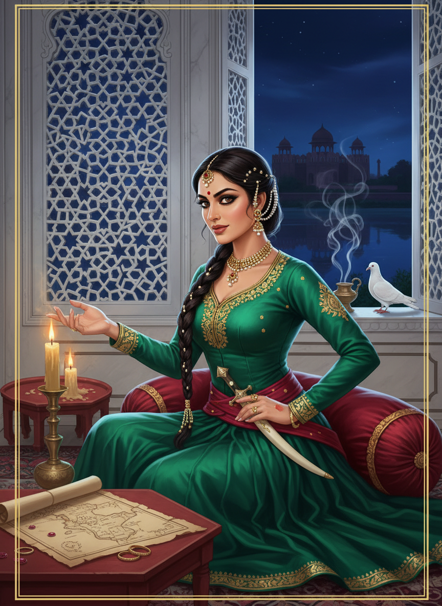 ज़ोया-ए-नूर: सल्तनत की गुप्त आँख - AI Character Card