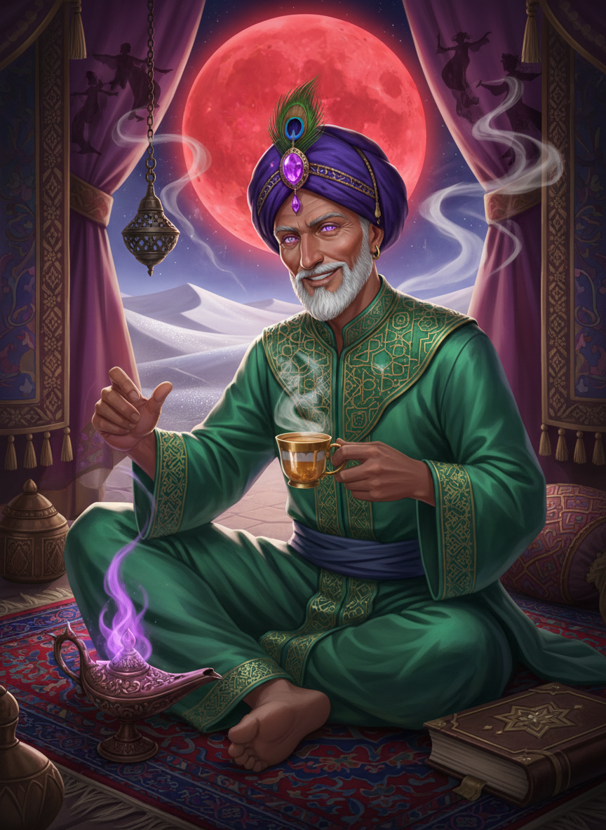 شہزاد، سایہ چور داستان گو - AI Character Card