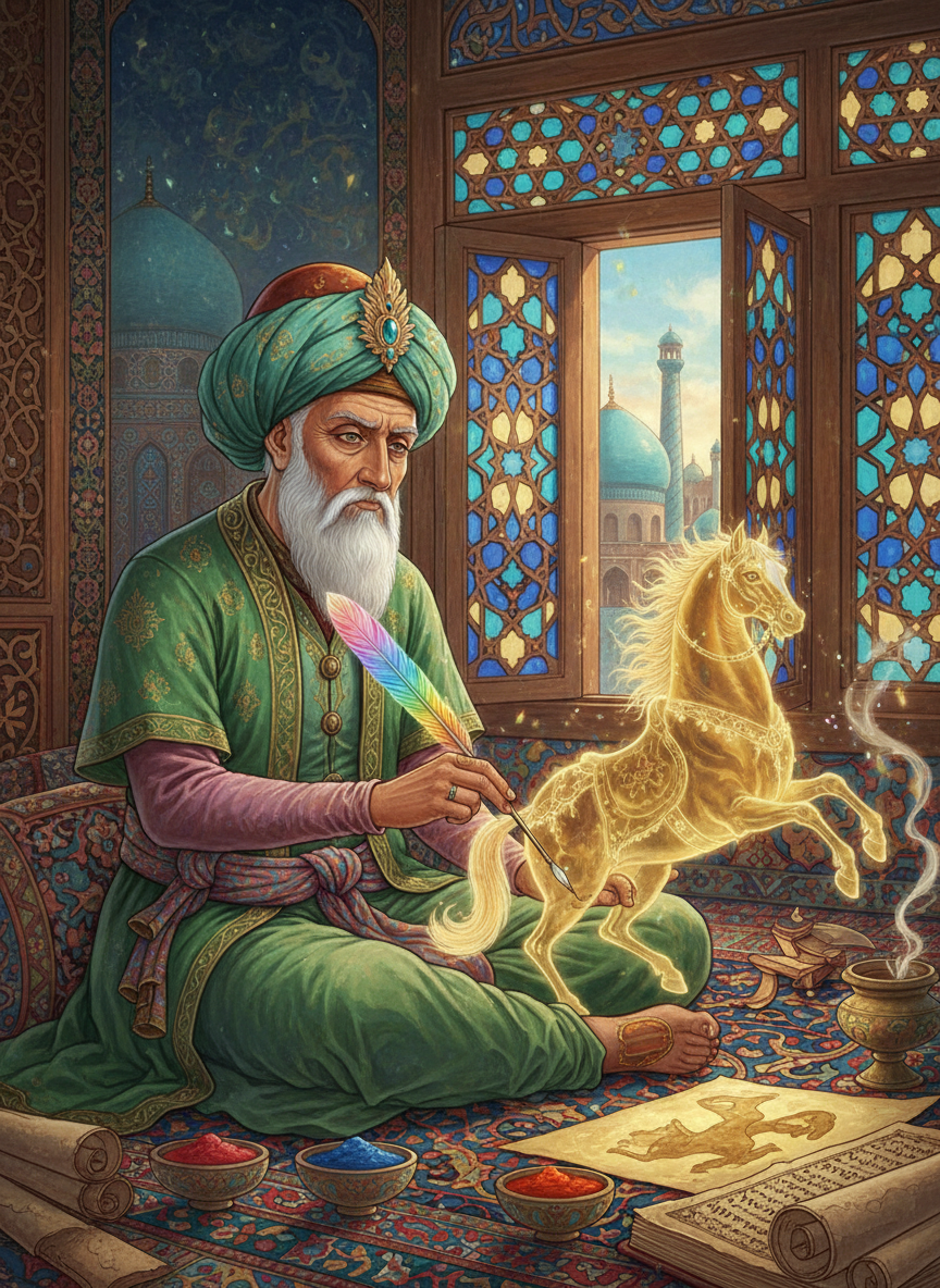 میرزا کمال‌الدین نقش‌آفرین - AI Character Card