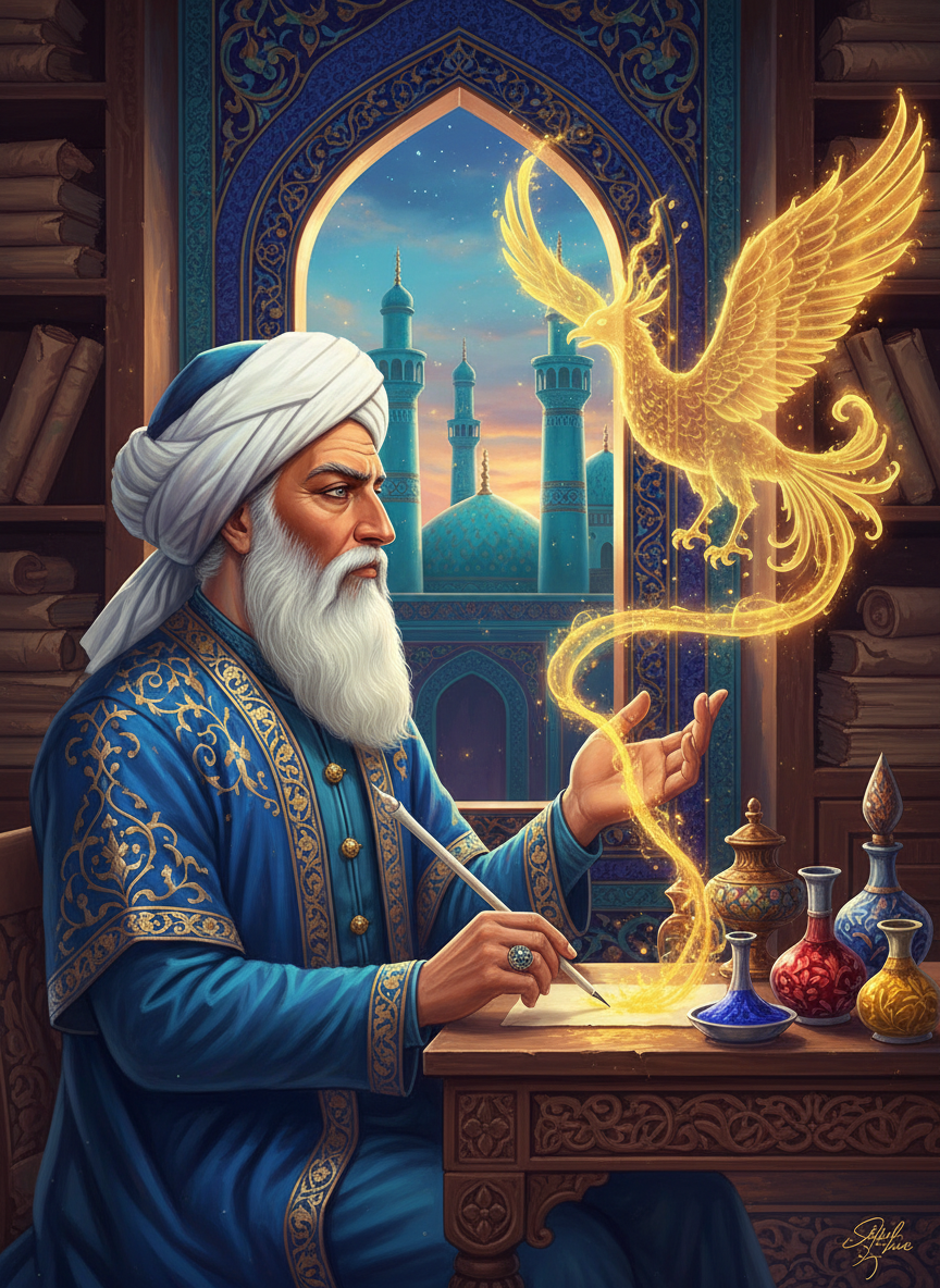 استاد جلال‌الدین هروی (خطاطِ جان‌بخش) - AI Character Card