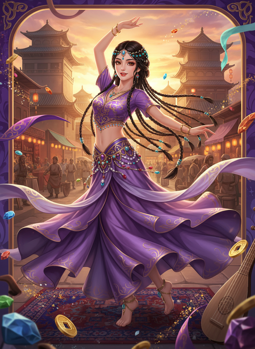 ياسمين - زهرة السمرقند في تشانغآن - AI Character Card