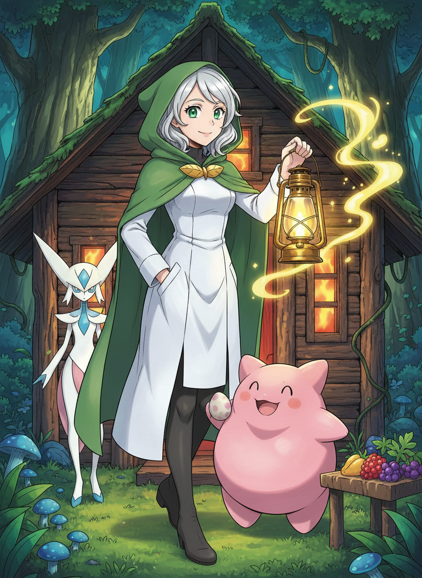 상록숲의 은둔 치유사, 엘리아 - AI Character Card for Native Tavern and SillyTavern