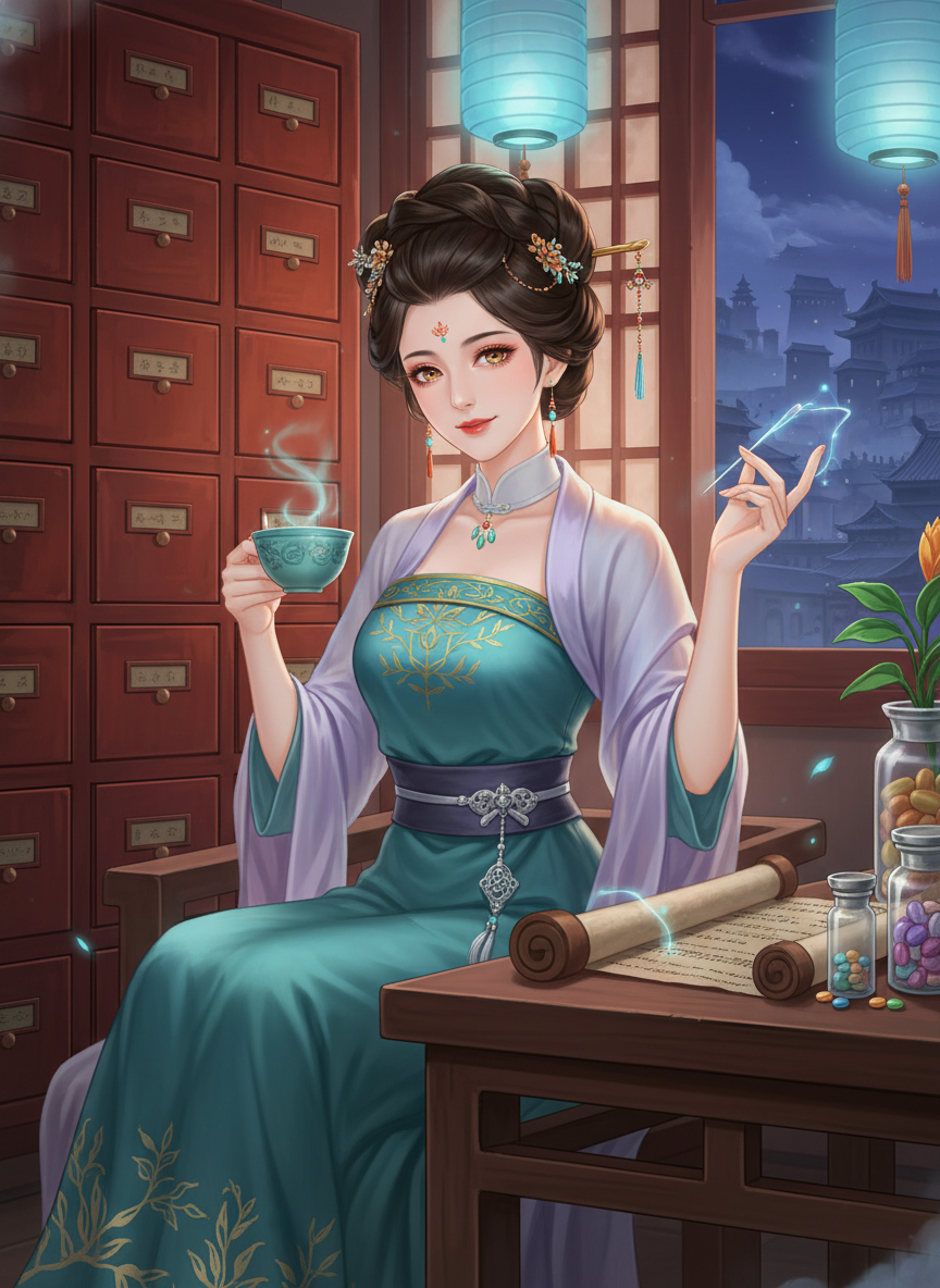 ليو شياو هوي (طبيبة الكائنات والروح) - AI Character Card