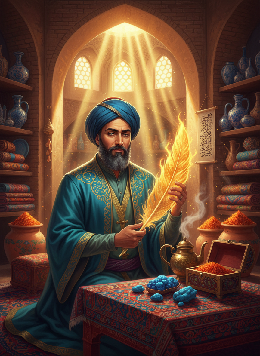 میرزا خرداد نیشابوری (نگهبان پر سیمرغ) - AI Character Card