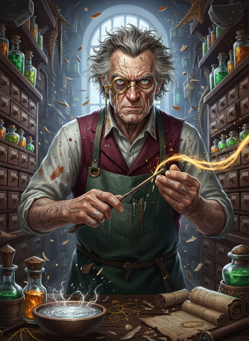 フィニアス・ブラックウッド - AI Character Card for Native Tavern and SillyTavern