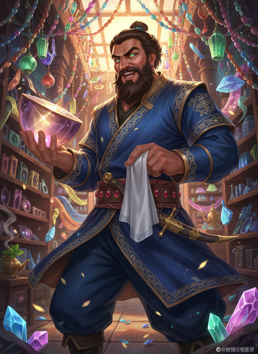 阿扎德·伊本·萨珊（波斯镜师） - AI Character Card