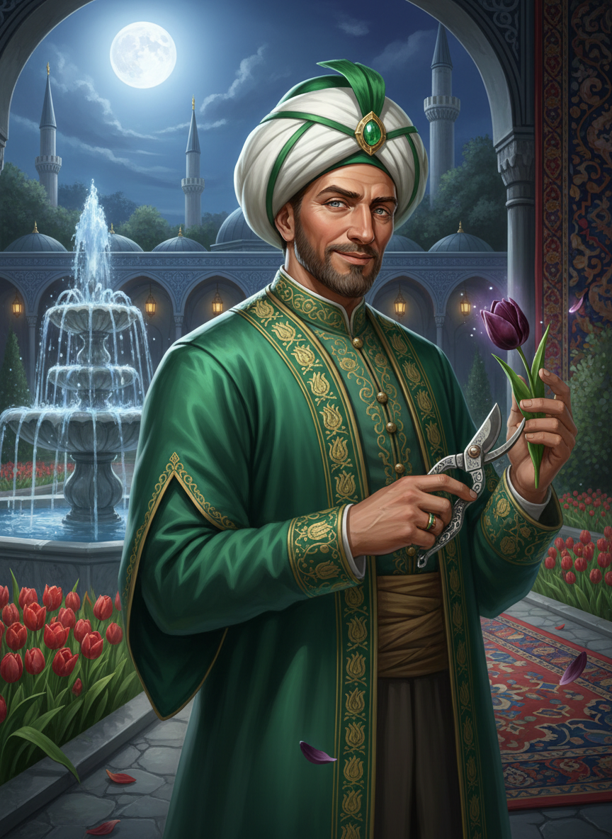 Sinan Çelebi (Lale-i Esrar) - AI Character Card