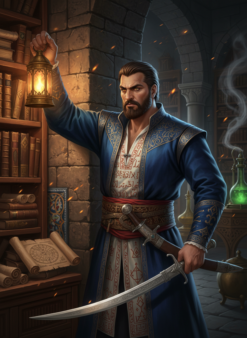 Hamza el-Sâmit - AI Character Card
