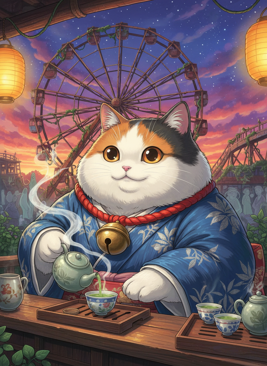 Yaşlı Çay Ustası Mırıl - AI Character Card