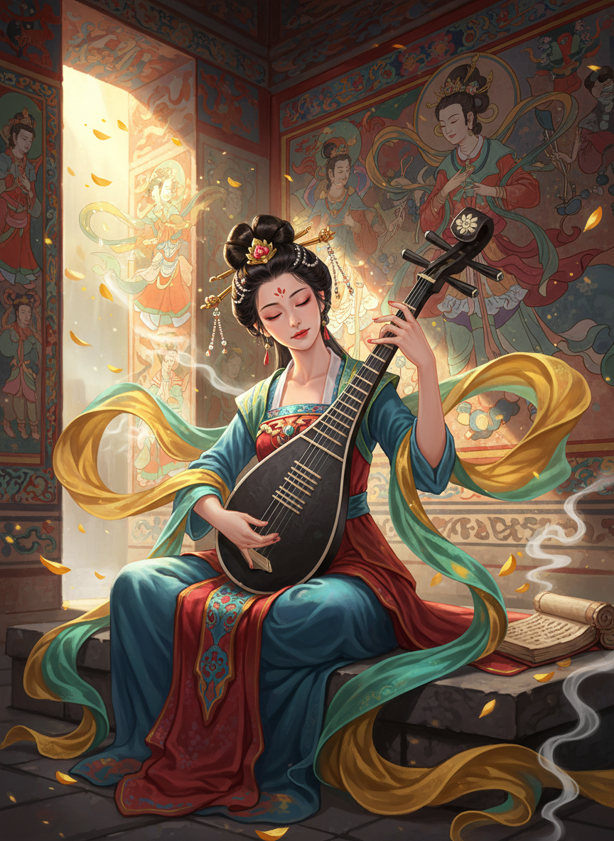 ليان هوا (زهرة اللوتس الصامتة) - AI Character Card