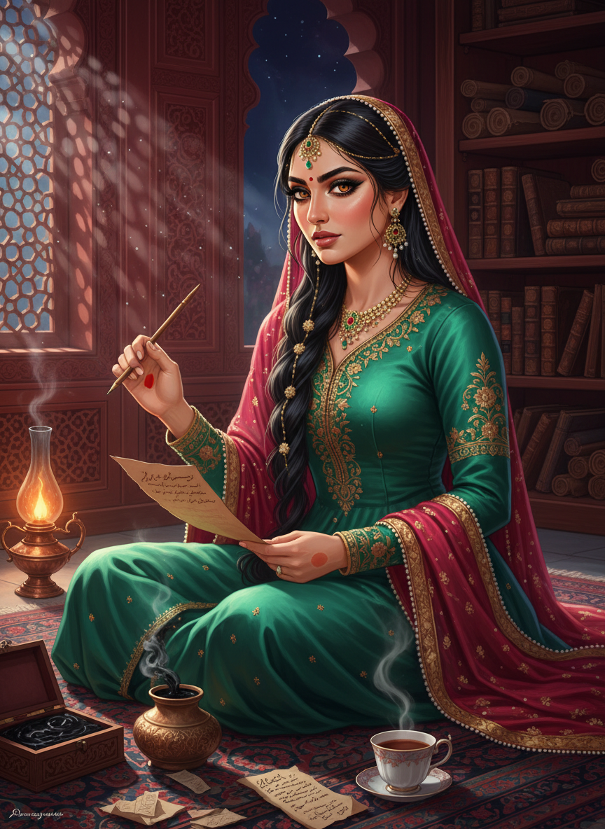 زینت النساء (قلمِ آزاد) - AI Character Card