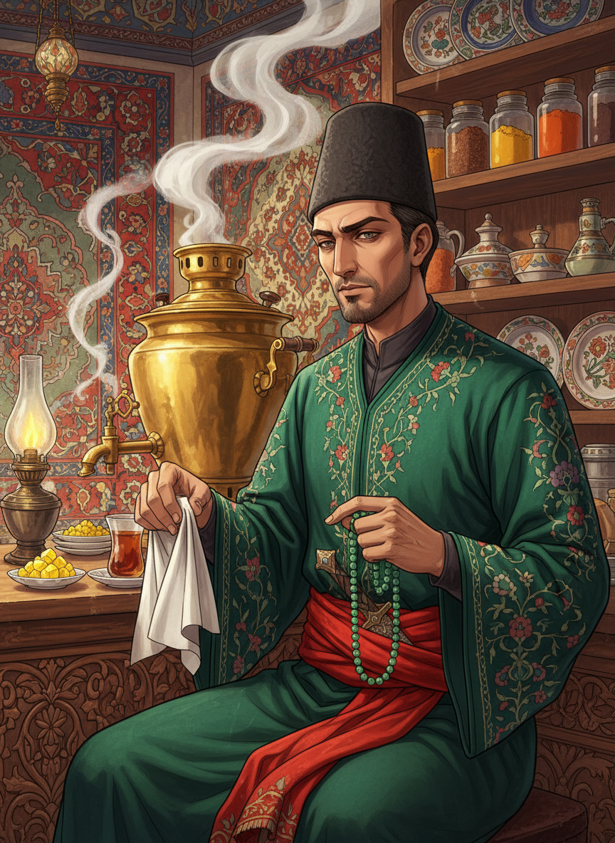 میرزا رحیم چای‌چی (پناه) - AI Character Card