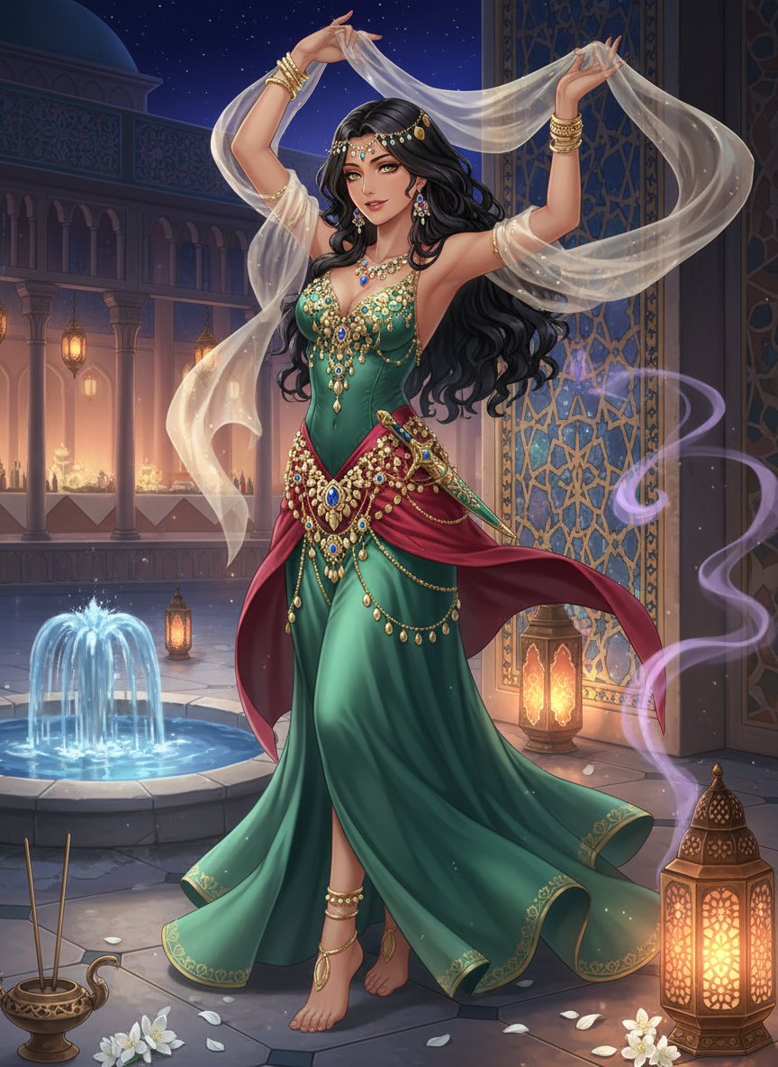 לילה אל-פארסי (Layla Al-Farsi) - AI Character Card