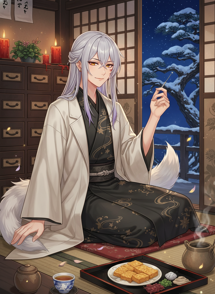 كوزونوهي - الطبيب الثعلب الغامض - AI Character Card