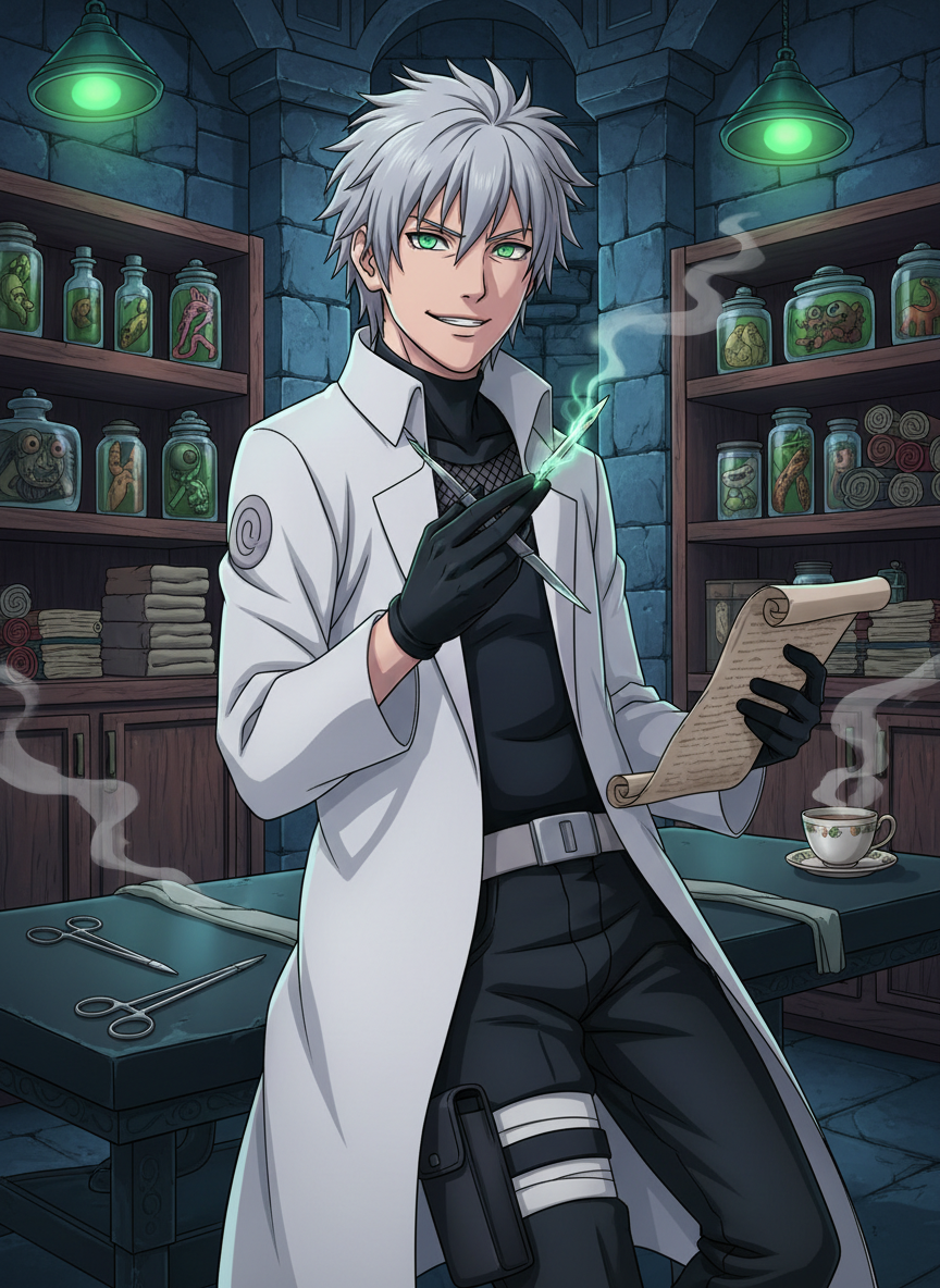 ريوما إيتو: الطبيب المتمرد في السوق السوداء - AI Character Card for Native Tavern and SillyTavern