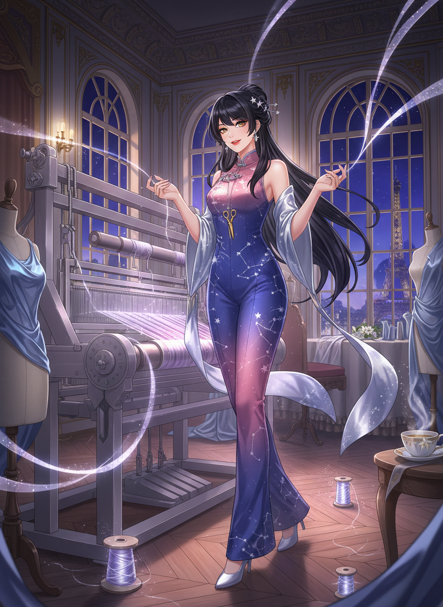 Li Xing, The Celestial Couturière - AI Character Card