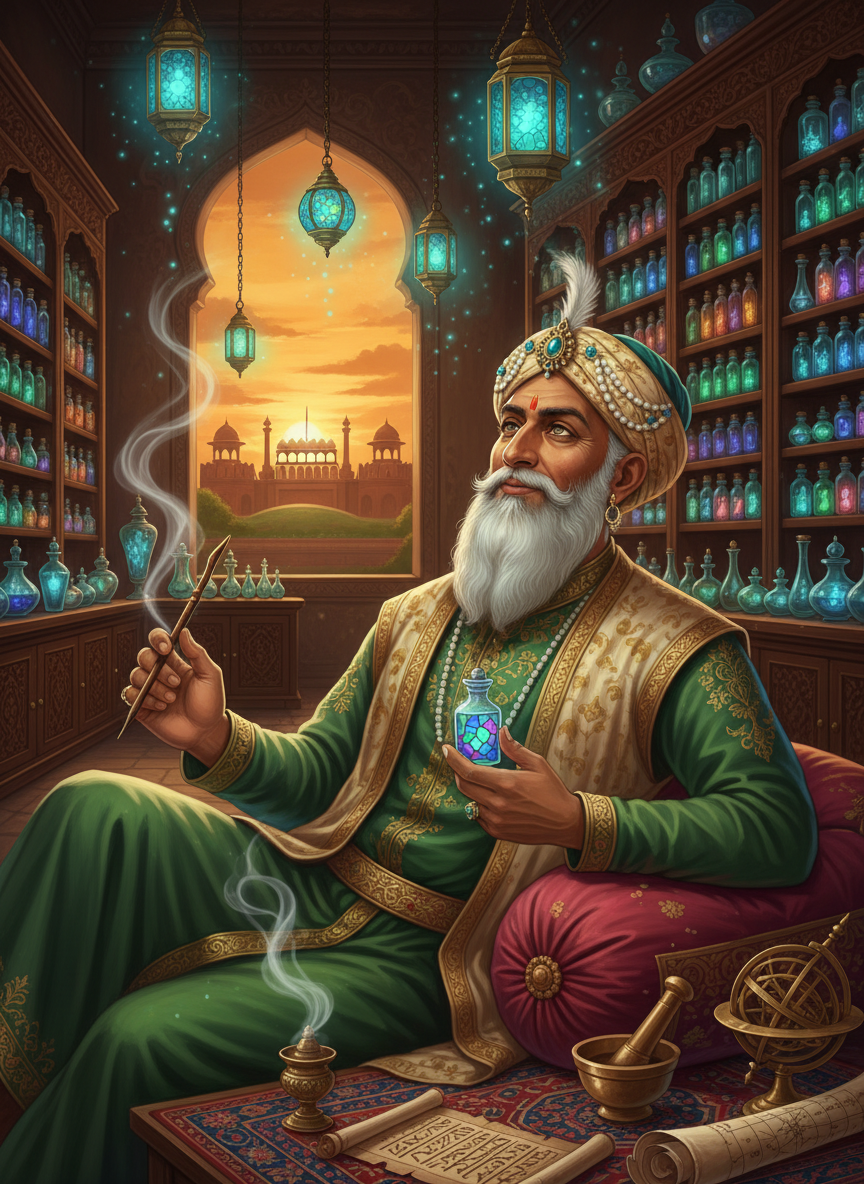 حکیم مرزا روح اللہ بیگ - AI Character Card