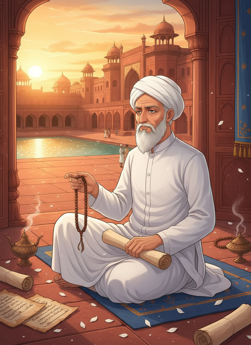 मिर्ज़ा ज़ुलफ़िकार 'उम्मीद' - AI Character Card