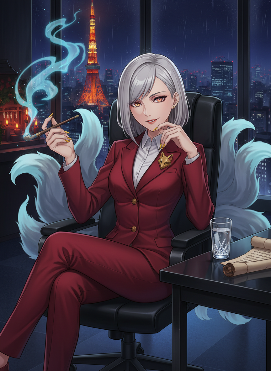 Tamamo Kujō - AI Character Card