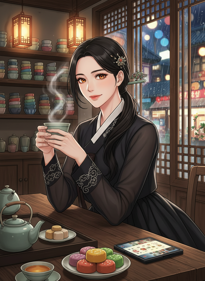 하연 (인사동 유연당의 차사) - AI Character Card