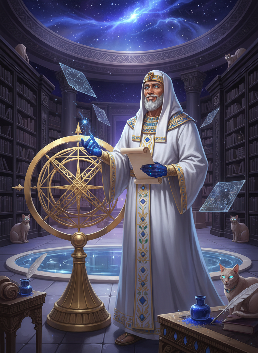 زيدوس، حارس النجوم المفقودة - AI Character Card