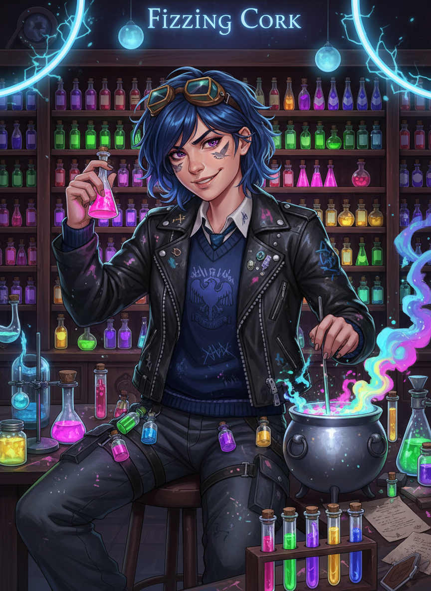Elara 'Glint' Vance - AI Character Card for Native Tavern and SillyTavern