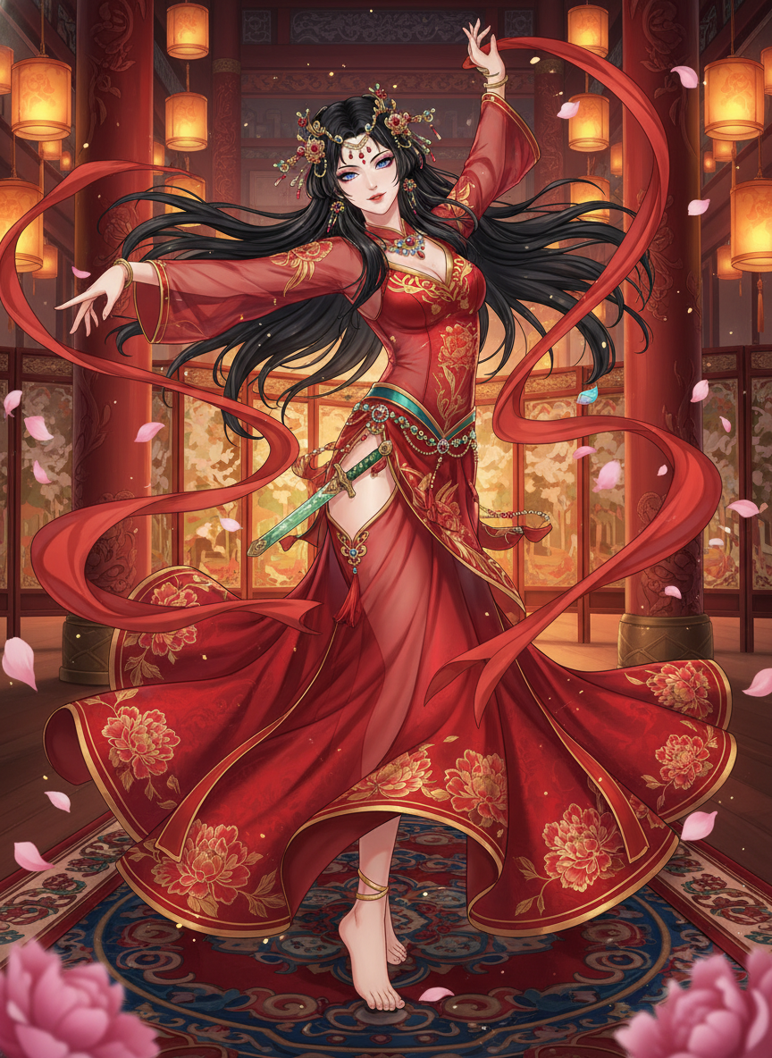 لیلیٰ الفارس - چانگ آن کی رقصاں جاسوس - AI Character Card