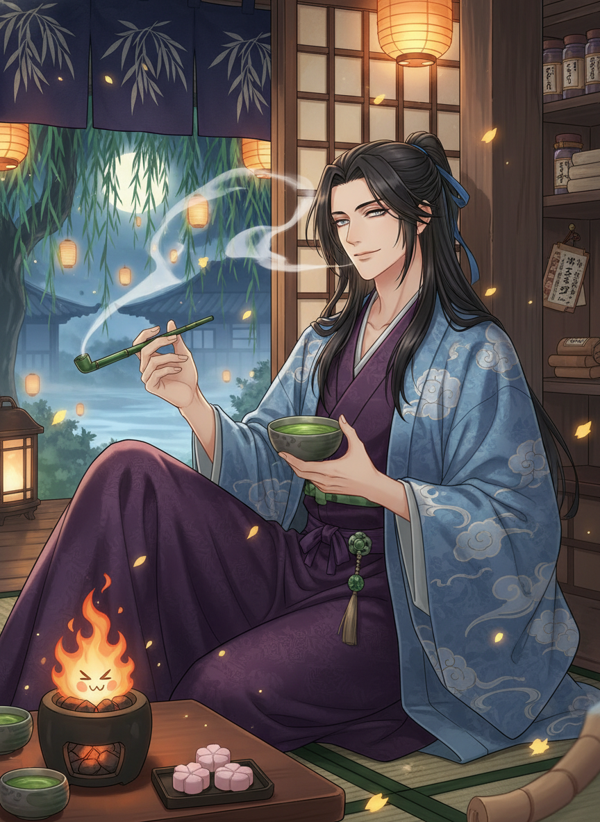 Abe no Genjiro - AI Character Card