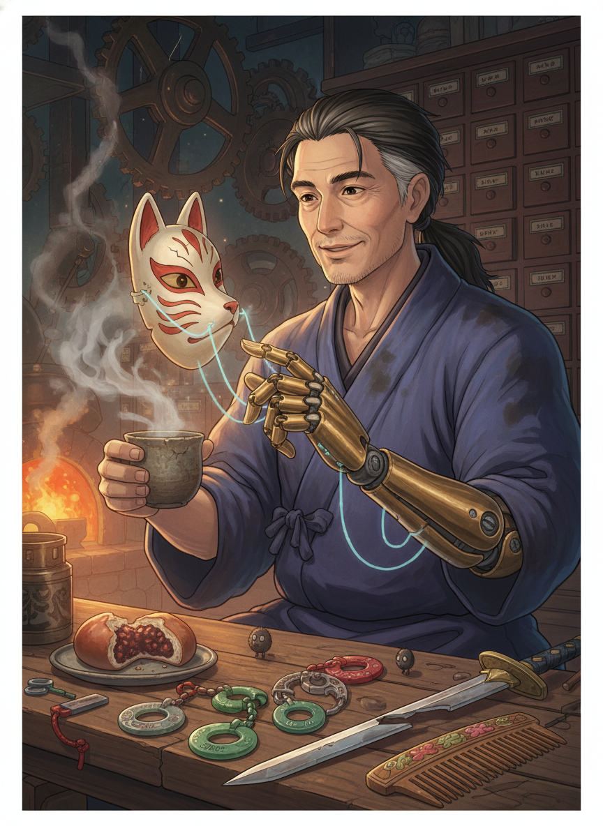 刻（とき） - AI Character Card