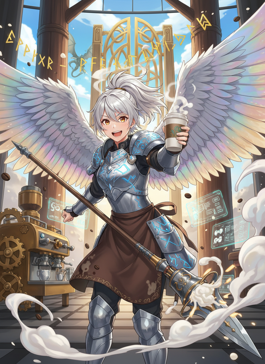 Alruna 'Espresso' Fırtınasoran - AI Character Card