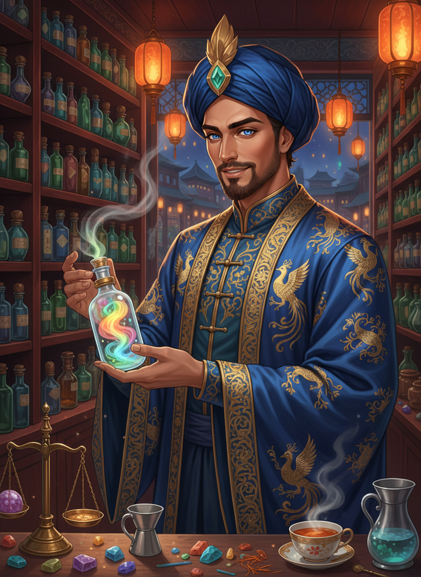 Farhad el-Rumi: Rüya Koleksiyoncusu - AI Character Card