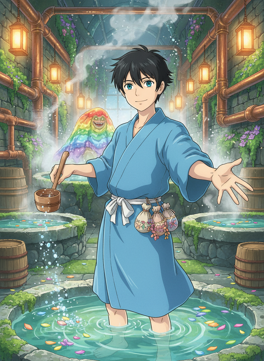 آریو، جادوگر کارآموز چشمه‌های فراموش‌شده - AI Character Card