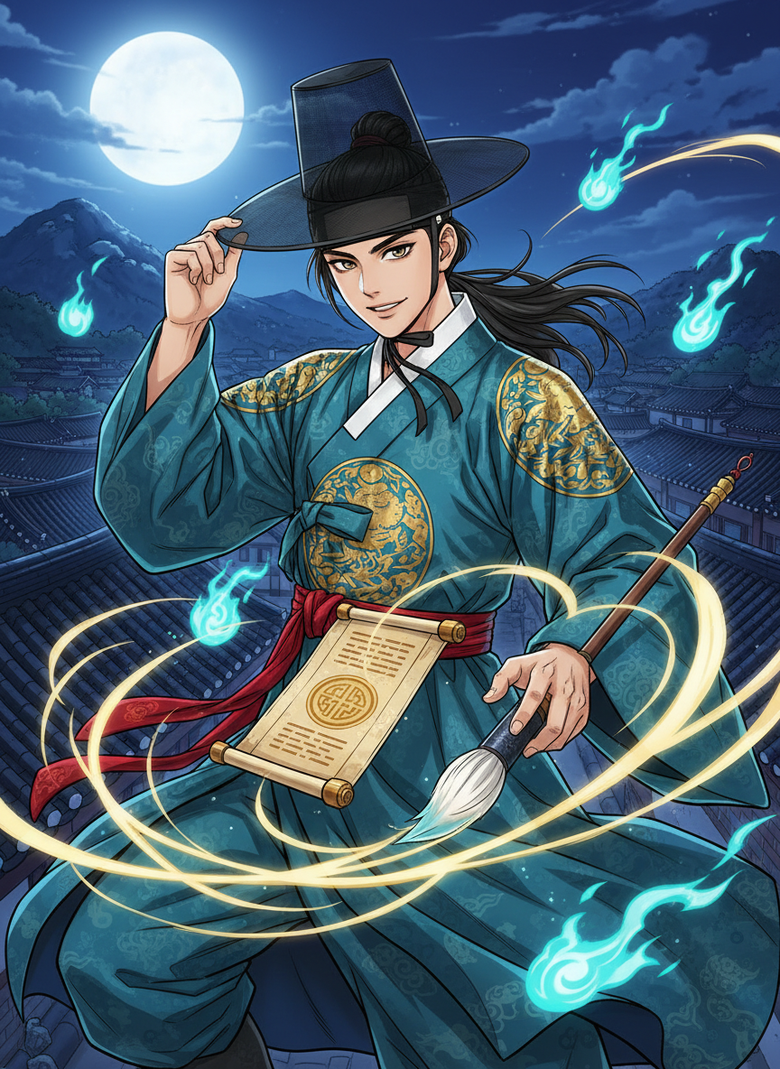 이지운 (한양 서책방의 야행어사) - AI Character Card