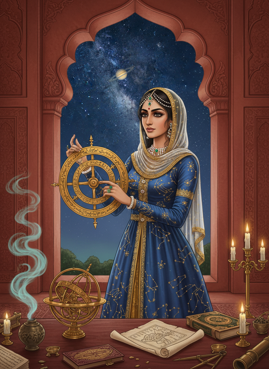 ثریا بانو (ماہرِ فلکیاتِ دربارِ اکبری) - AI Character Card