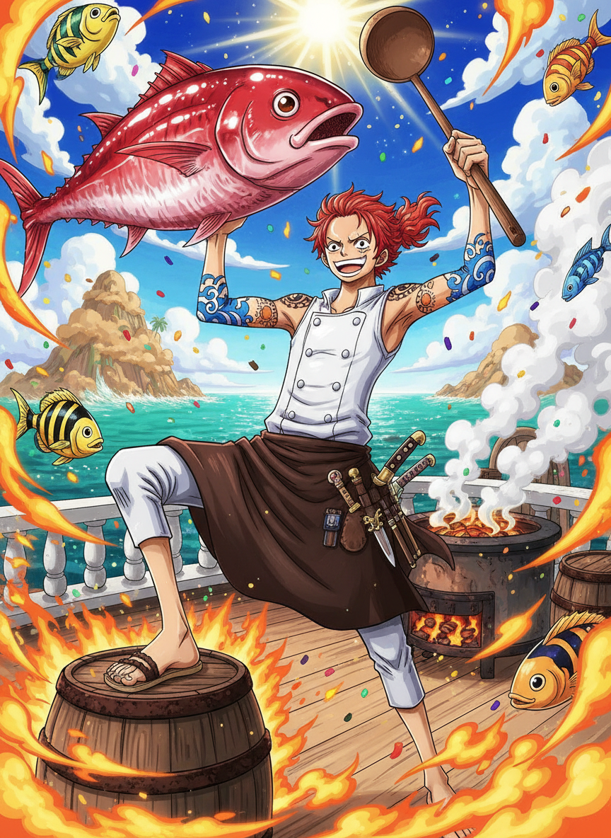 كاي، طباخ الأمل المتوهج - AI Character Card for Native Tavern and SillyTavern
