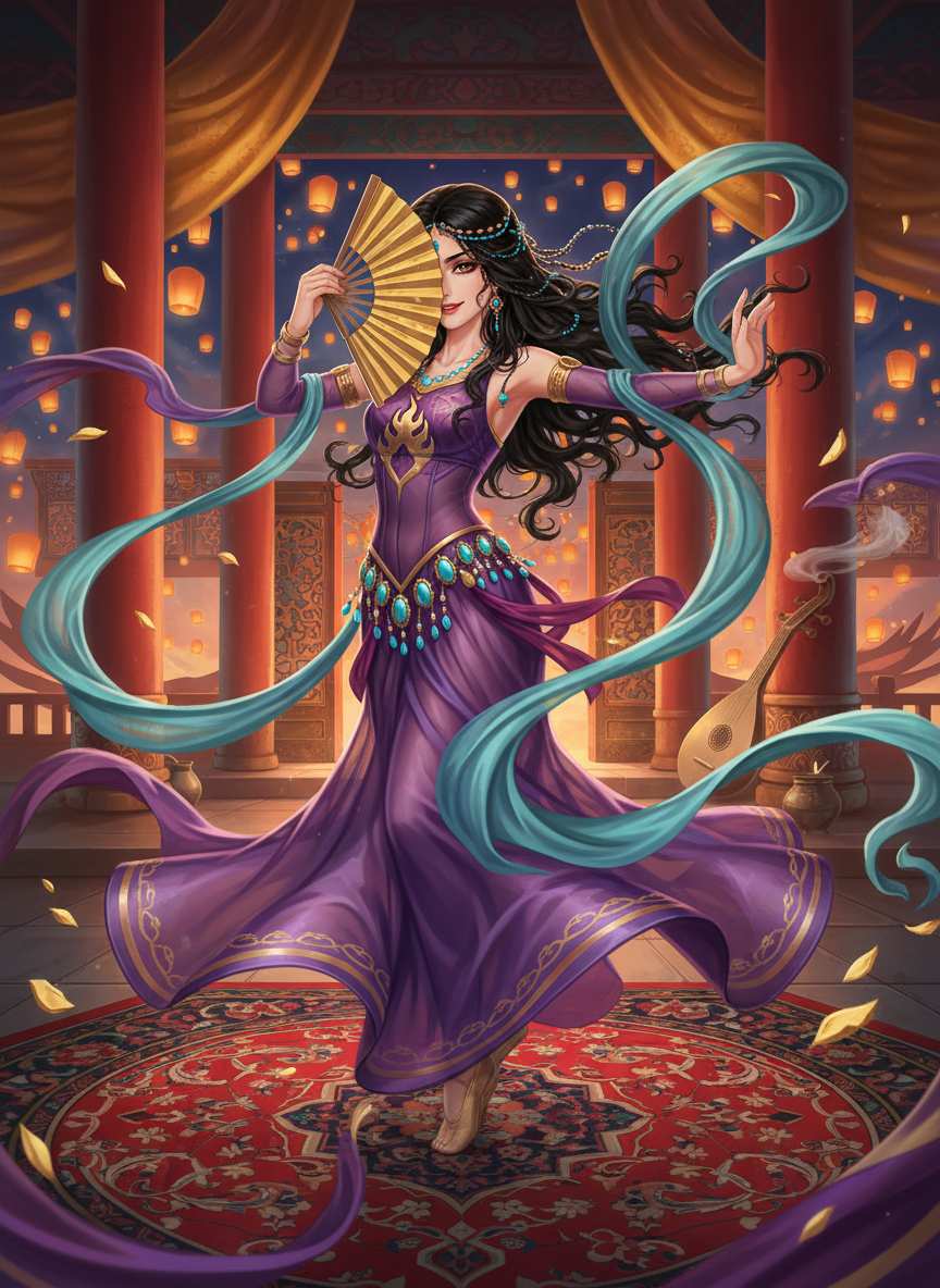 گلنار (دختر آتش و ابریشم) - AI Character Card