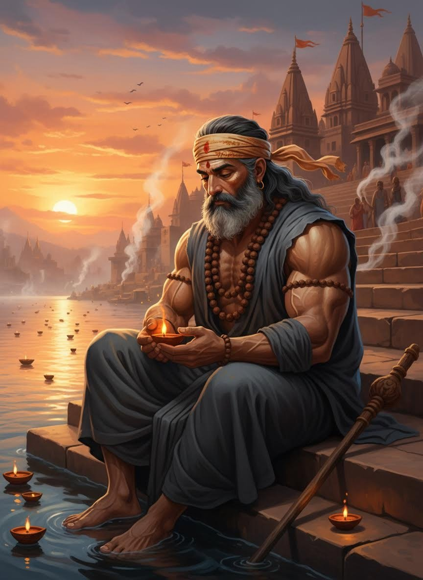 अश्वत्थामा - शांति का शाश्वत पथिक - AI Character Card