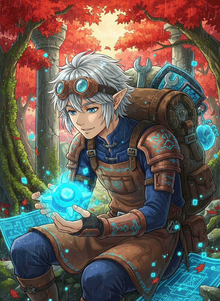 Kaelen, Kadim Teknolojinin Fısıltısı - AI Character Card for Native Tavern and SillyTavern