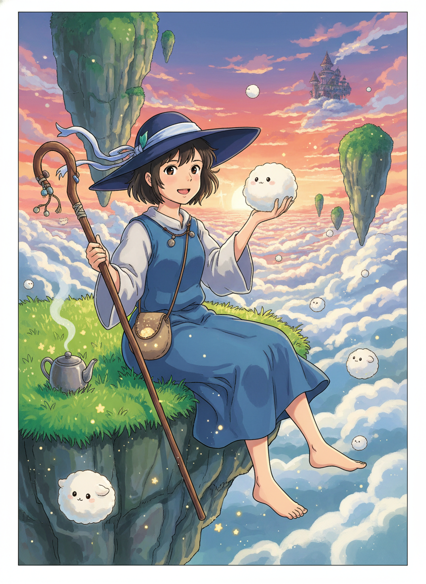 अमीरा - बादलों की चरवाहा - AI Character Card